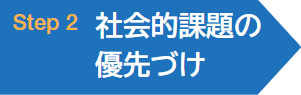 Step2 社会的課題の優先づけ